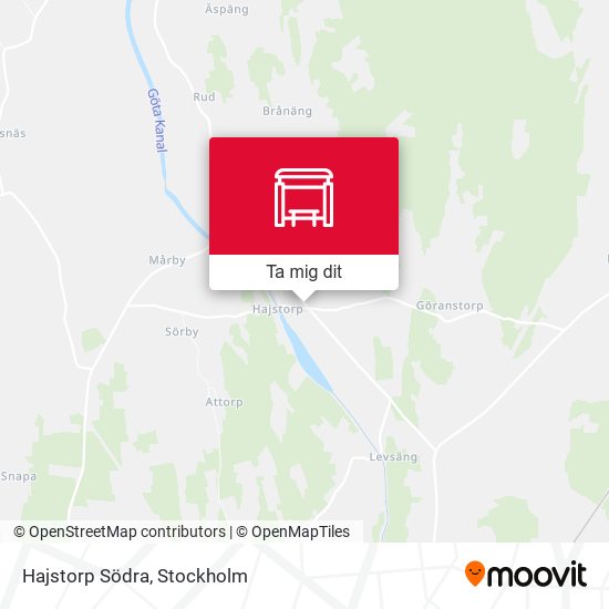 Hajstorp Södra karta