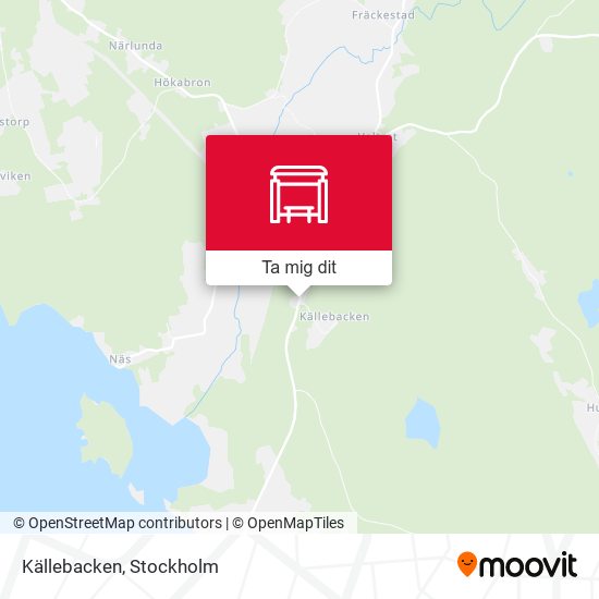 Källebacken karta