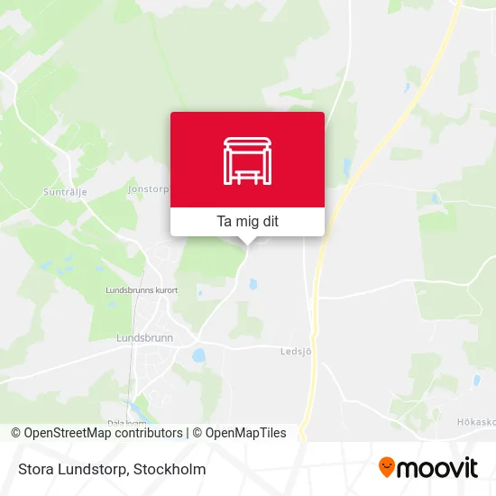 Stora Lundstorp karta