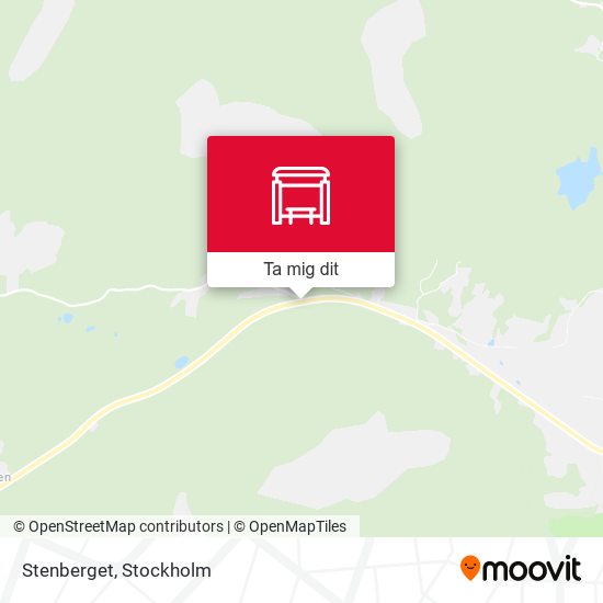 Stenberget karta