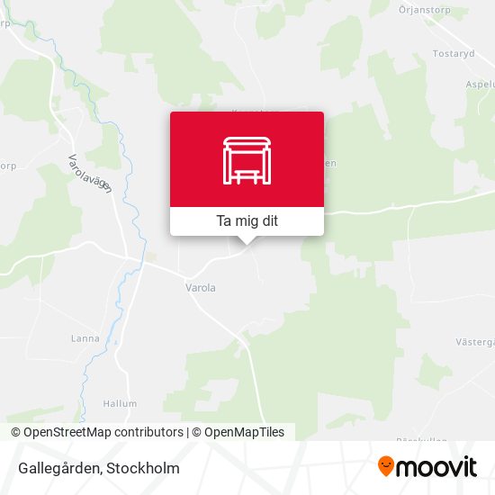 Gallegården karta