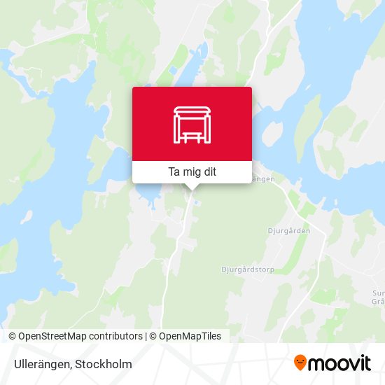 Ullerängen karta