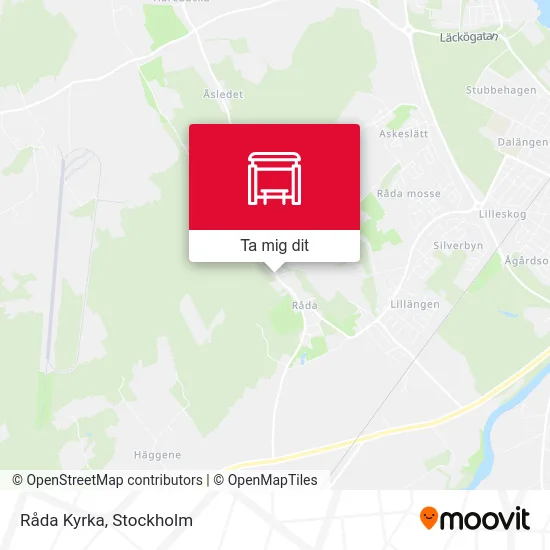 Råda Kyrka karta