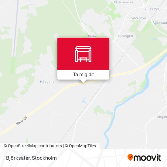 Björksäter karta