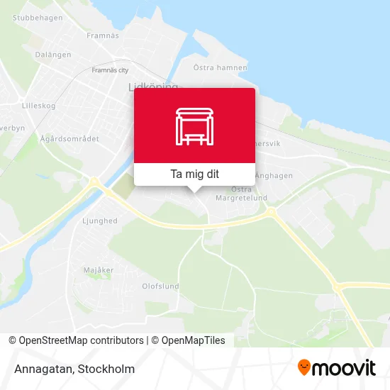 Annagatan karta