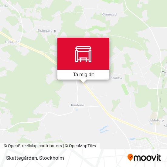 Skattegården karta