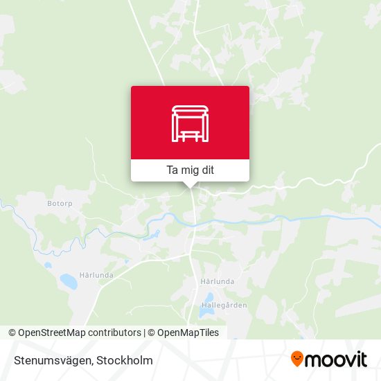 Stenumsvägen karta