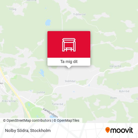 Nolby Södra karta