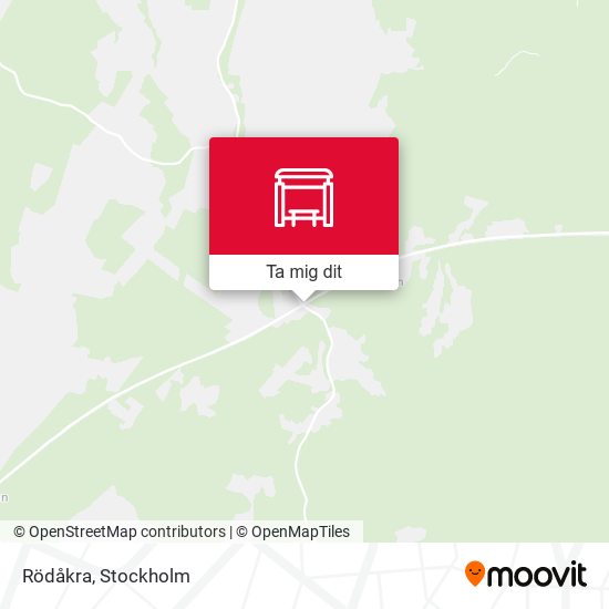 Rödåkra karta