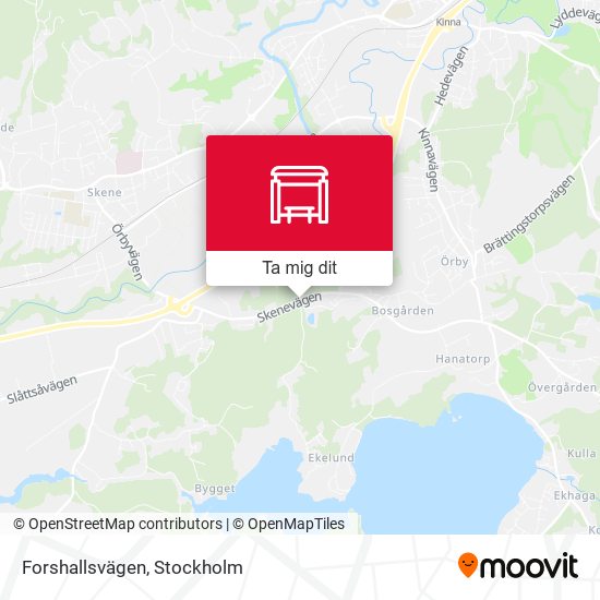 Forshallsvägen karta