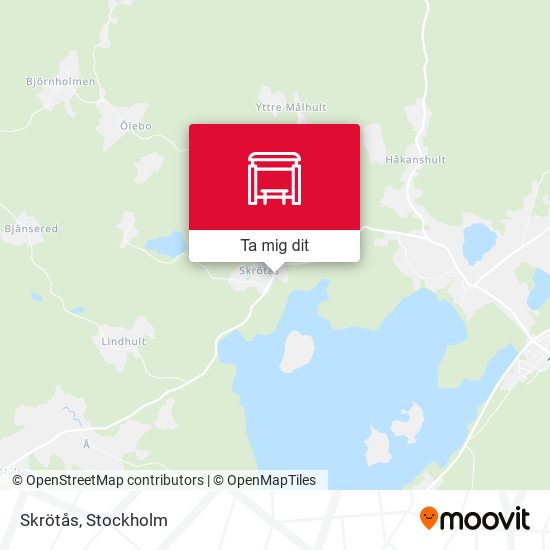 Skrötås karta