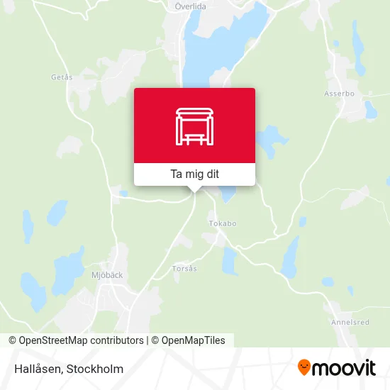 Hallåsen karta