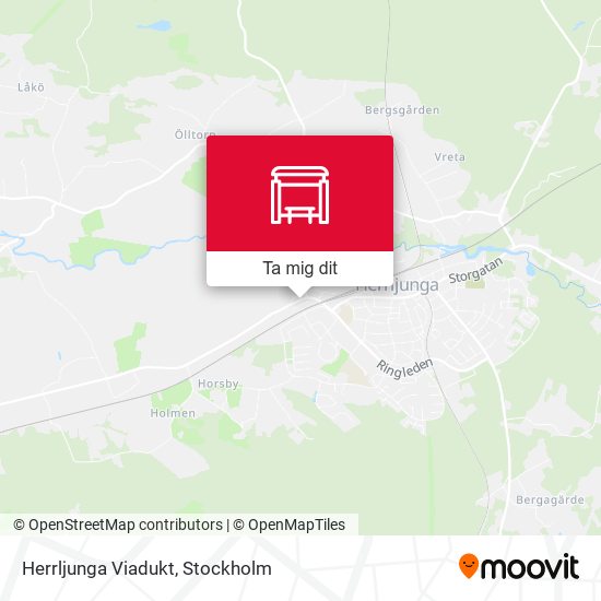 Herrljunga Viadukt karta