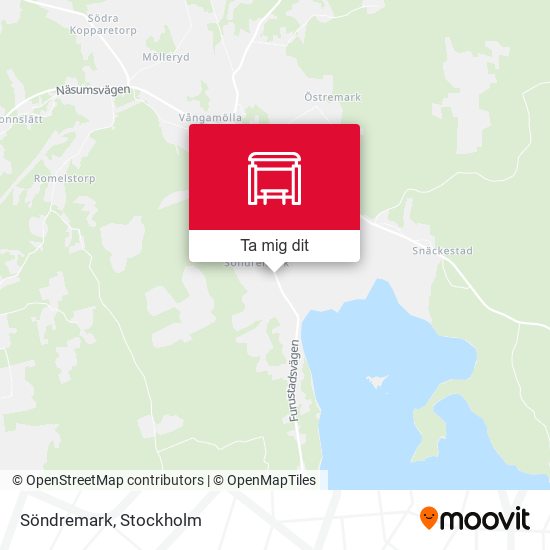 Söndremark karta