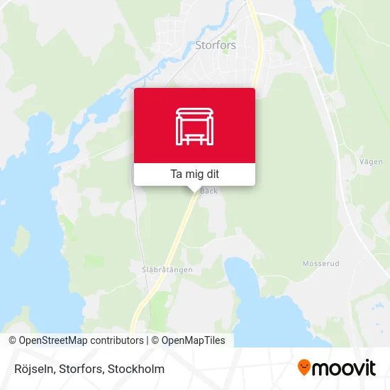 Röjseln, Storfors karta