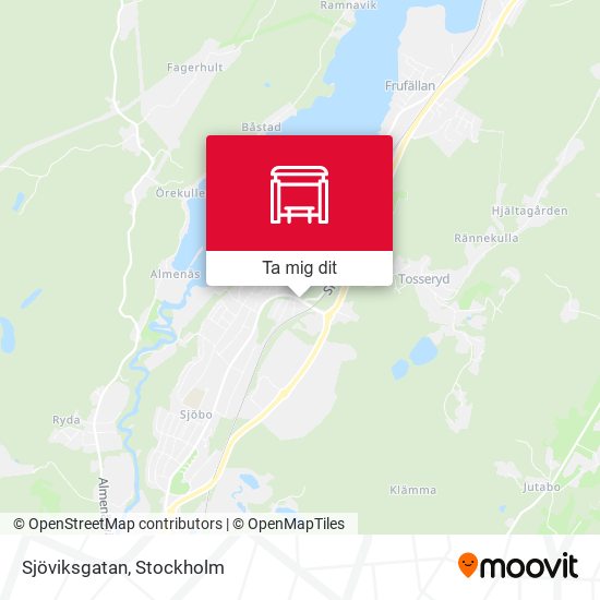 Sjöviksgatan karta