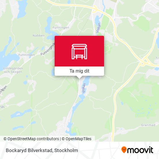 Bockaryd Bilverkstad karta