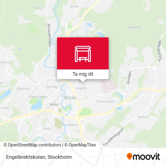 Engelbrektskolan karta