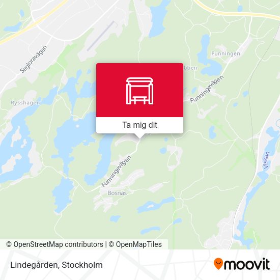 Lindegården karta