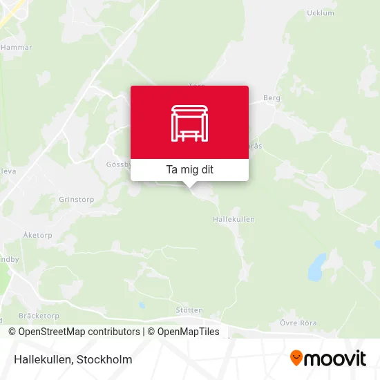 Hallekullen karta
