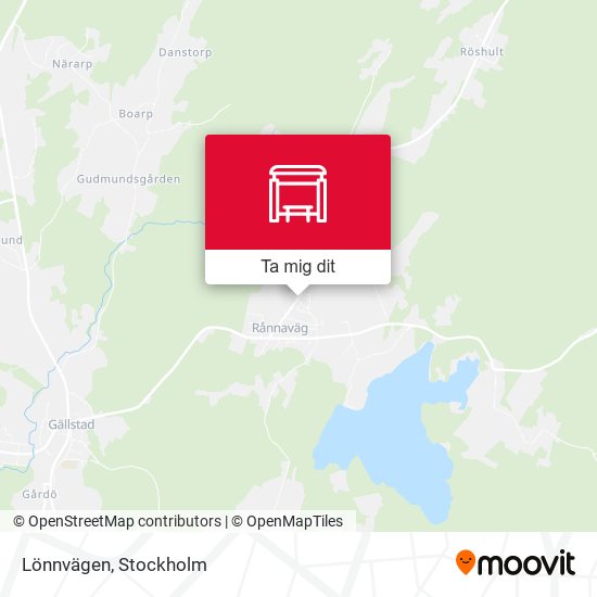 Lönnvägen karta