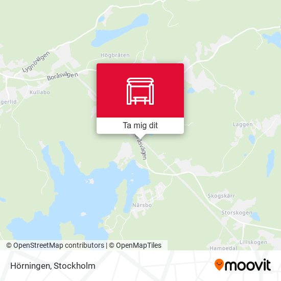 Hörningen karta