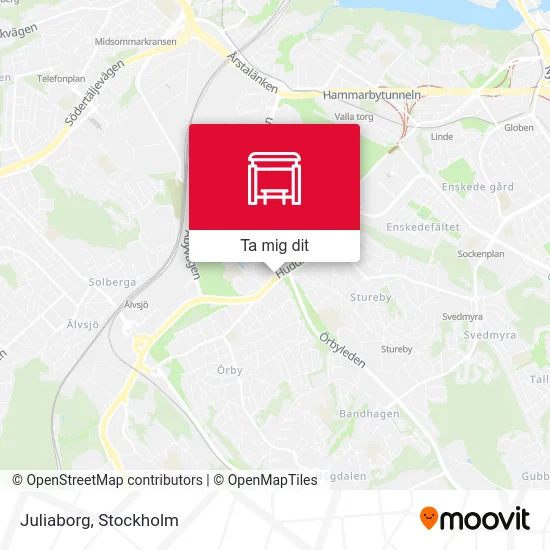 Juliaborg karta