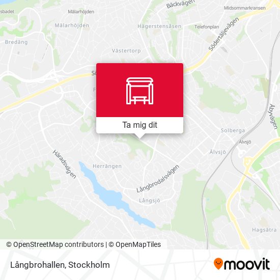 Långbrohallen karta
