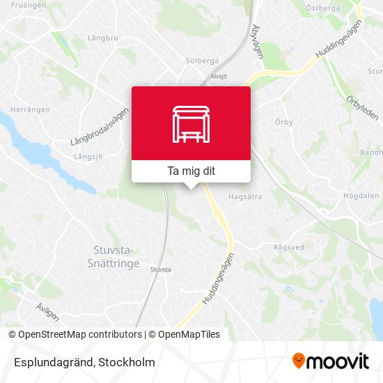Esplundagränd karta