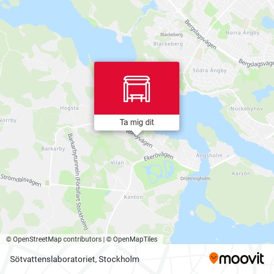 Sötvattenslaboratoriet karta