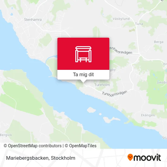 Mariebergsbacken karta