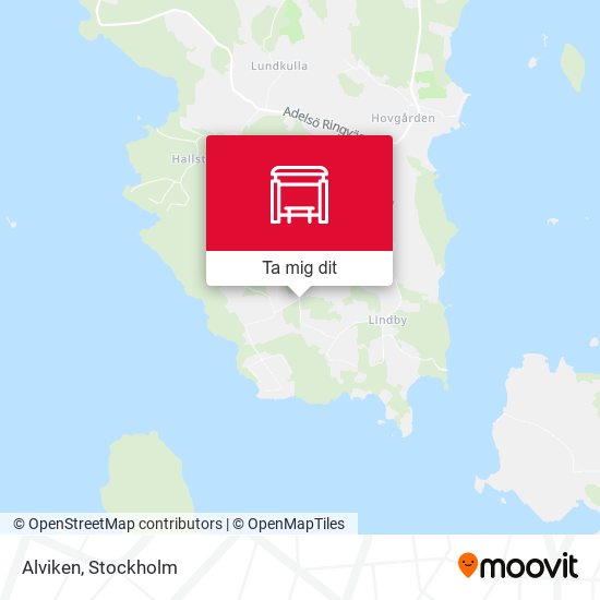 Alviken karta