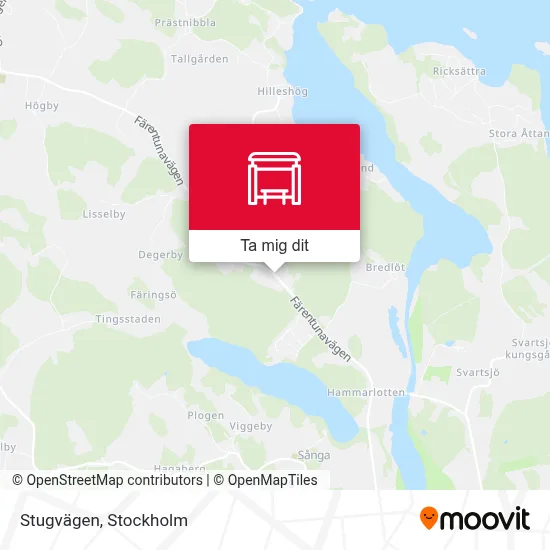 Stugvägen karta