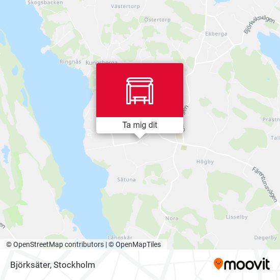 Björksäter karta