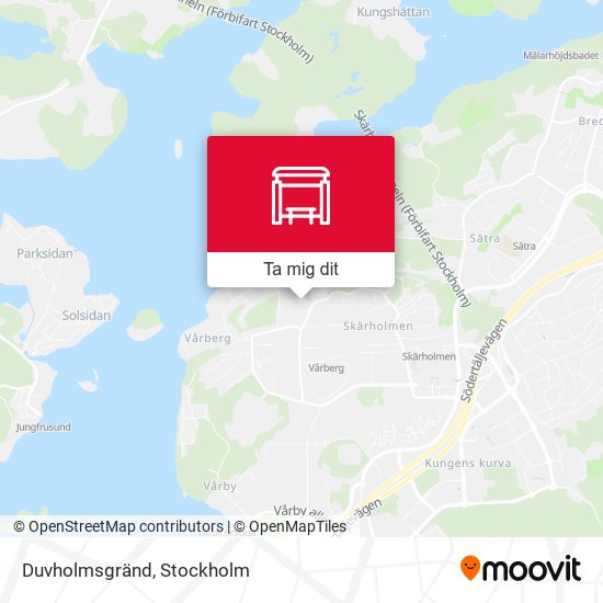 Duvholmsgränd karta