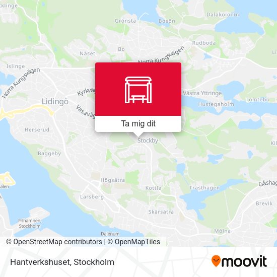 Hantverkshuset karta