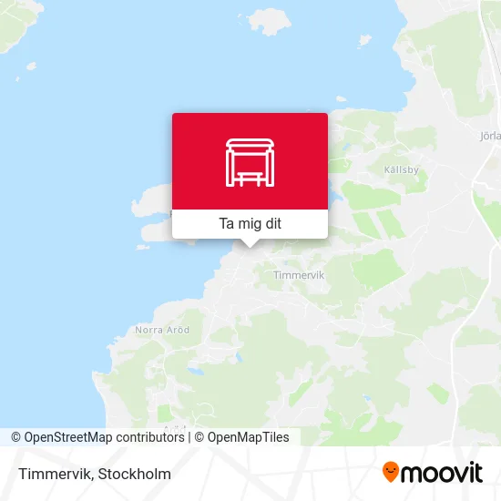 Timmervik karta
