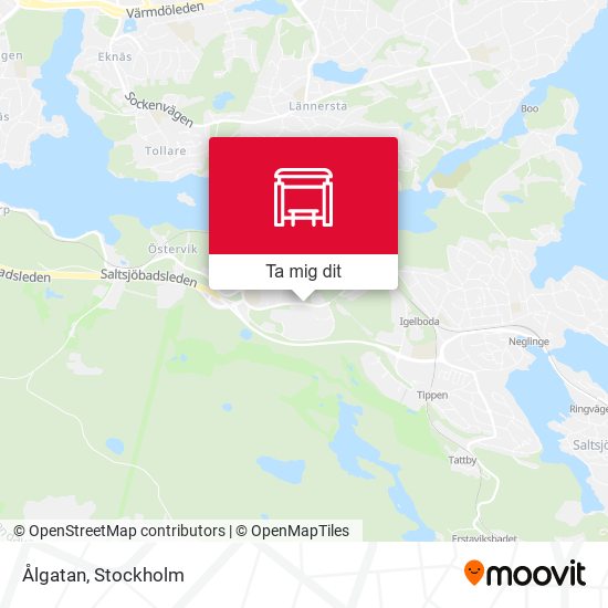 Ålgatan karta