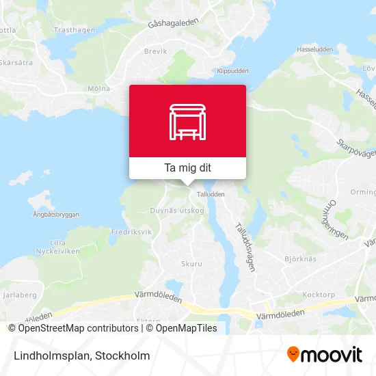 Lindholmsplan karta