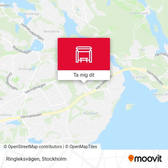 Ringleksvägen karta