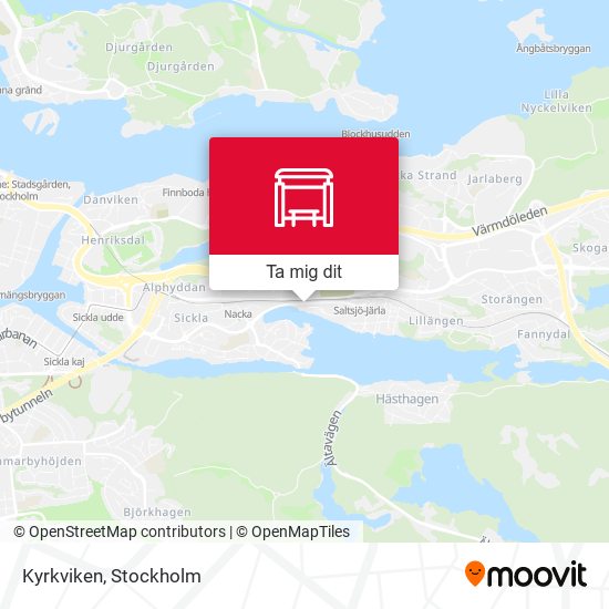 Kyrkviken karta