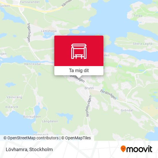 Lövhamra karta