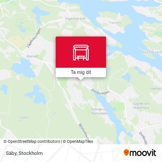 Säby karta