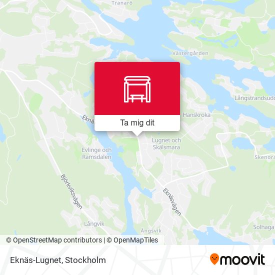 Eknäs-Lugnet karta