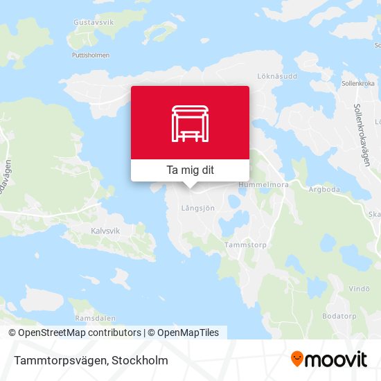 Tammtorpsvägen karta