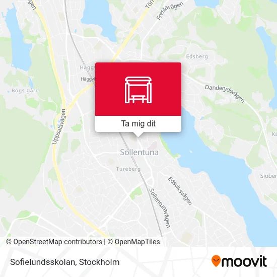 Sofielundsskolan karta