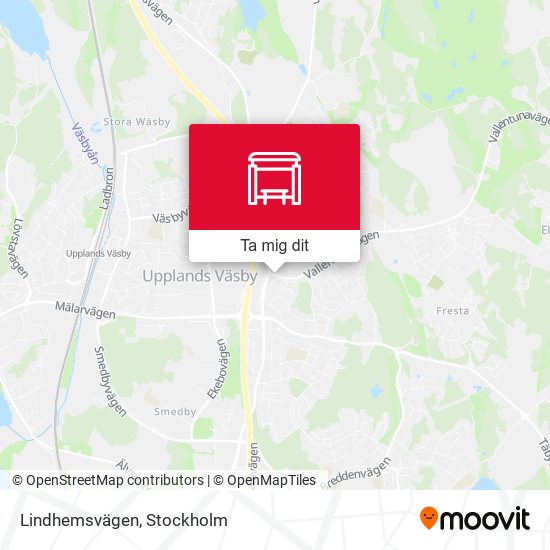 Lindhemsvägen karta