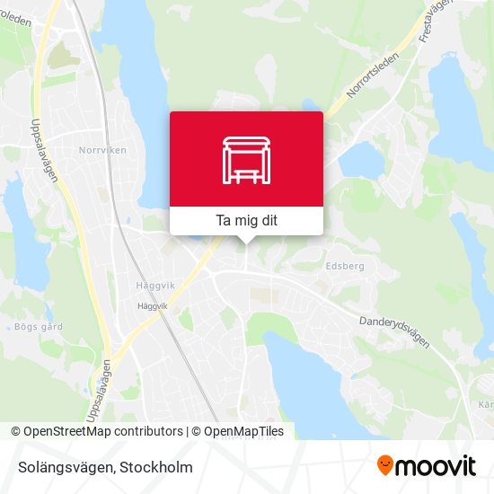 Solängsvägen karta