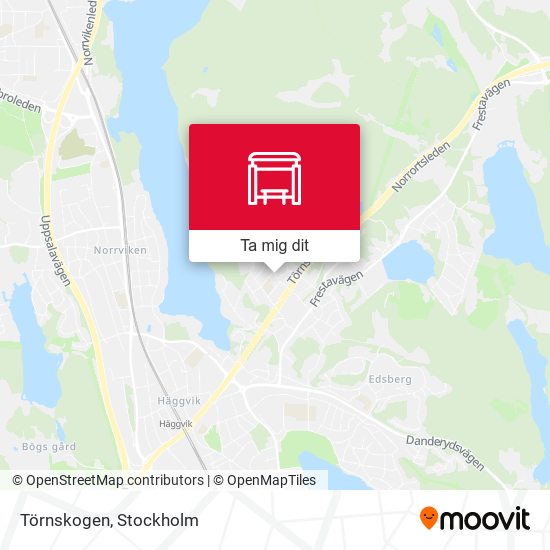 Törnskogen karta