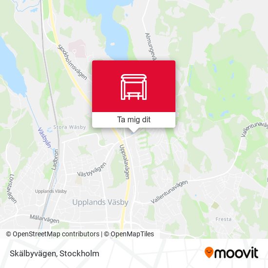 Skälbyvägen karta
